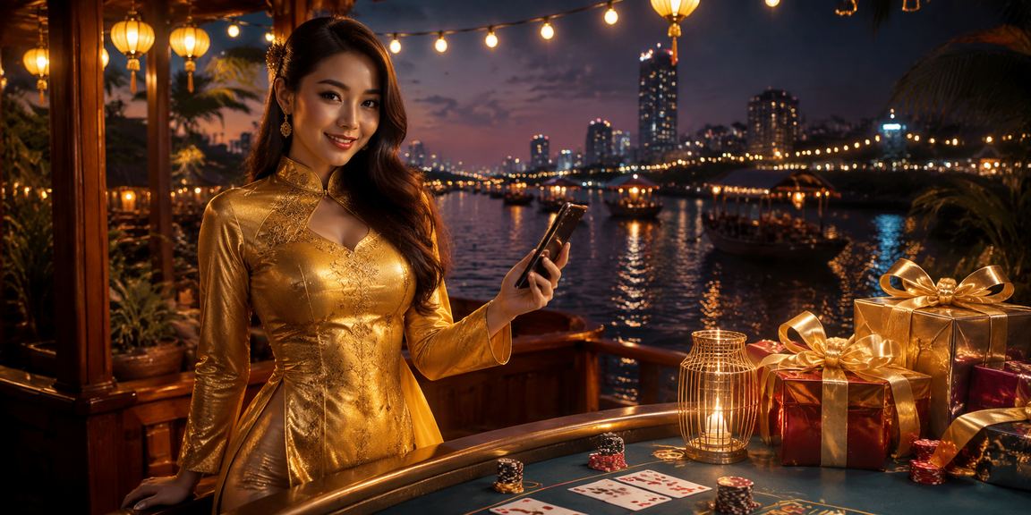 Người dùng thưởng thức baccarat và ứng dụng esp32s3 tại khu vực Mekong